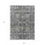 Tapis oriental gris anthracite lavable d'intérieur 3 pi x 5 pi