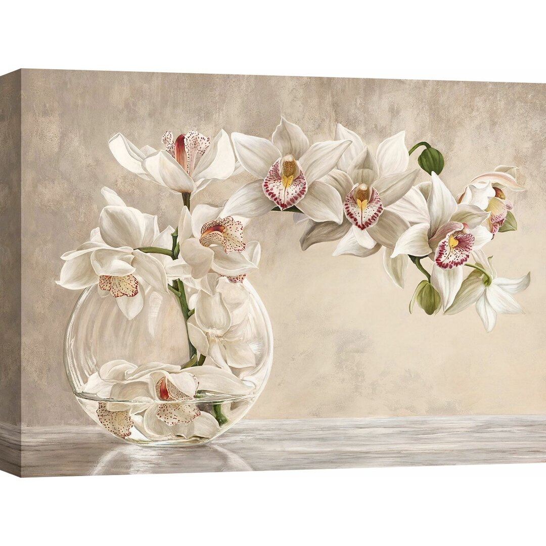 Leinwandbild Orchid Vase von Remy Dellal