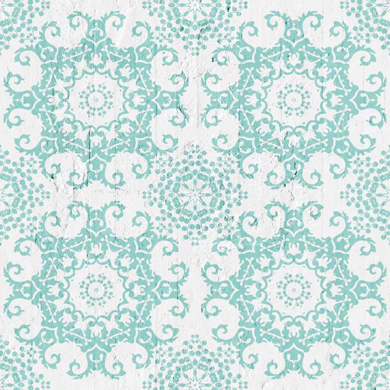 Calabro 10m x 52cm Matte Wallpaper Roll, Aqua