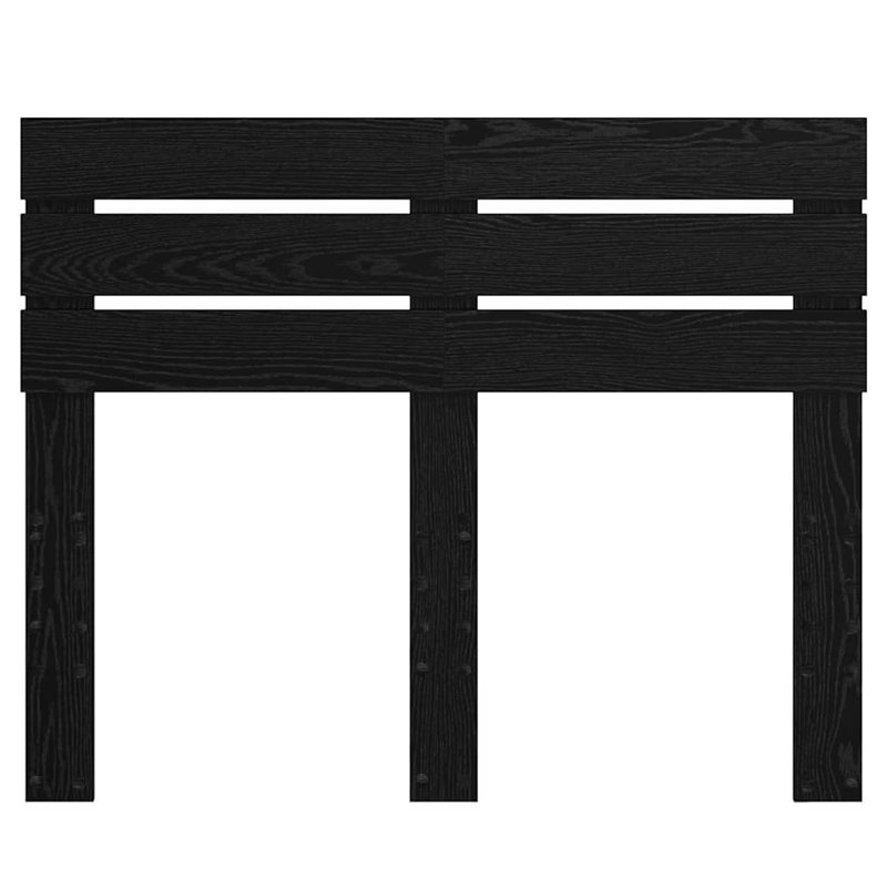 Headboard, EU Double - 135 x 200 cm, Black Oak