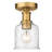 Alhana Glass Semi Flush Mount-1854697805