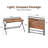 Foldable Computer Desk-1926884937