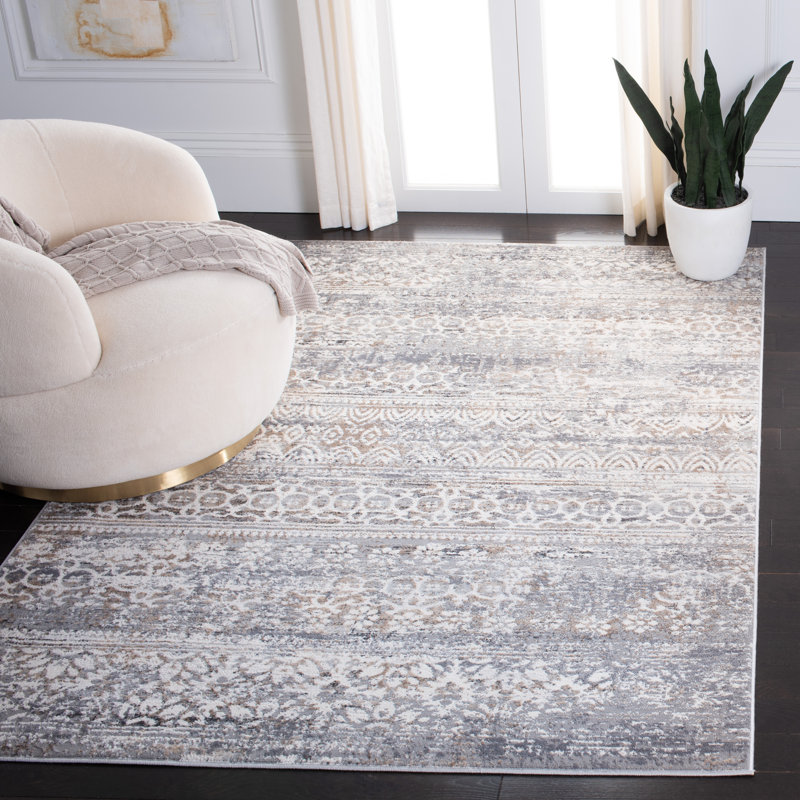 Tapis en coton Gratia Southwestern, Rectangle 9 pi x 12 pi
