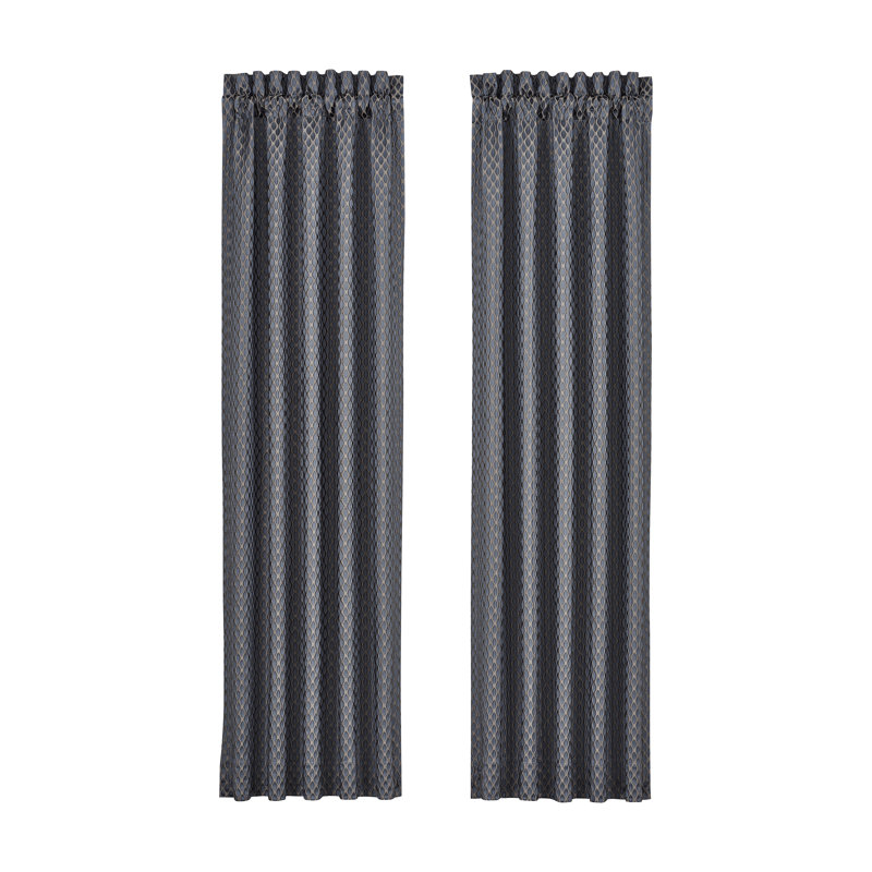 Leah Curtain Panel Pair, 50" W x 95" L