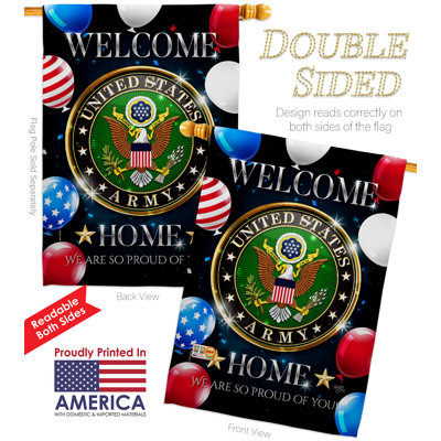 Double Sided Polyester Garden Flag