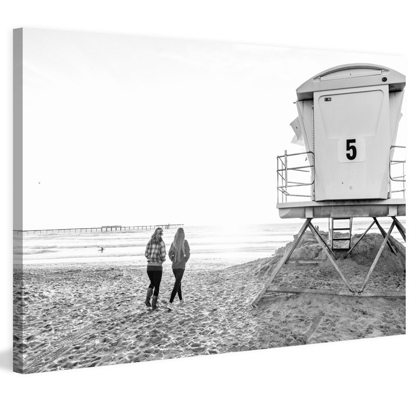 Walks With Friends by Morgan J Hartley - Wrapped Canvas Print, 41cm H x 61cm W x 3.81cm D