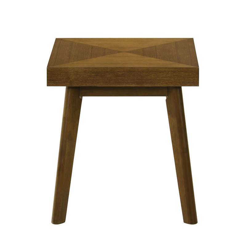 Square Wood Side Table
