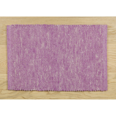 Solid Colour Wool Area Rug