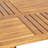 Outdoor 59 Inch Rectangular Solid Wood Table Dining Table,Teak Finish