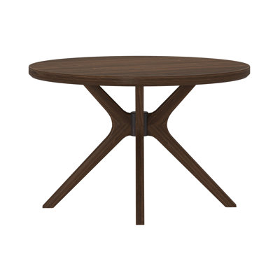 Muhsina Cross Leg Round Dining Table (47in x 47in / 1194mm x 1194mm)