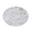 Tyndall Round Marble Top Dining Table with Steel Base-1706189493