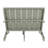 Byrnes Recycled Plastic Double Adirondack Loveseat-85714132