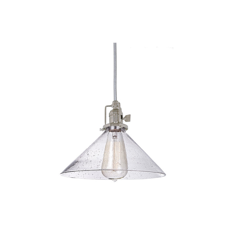 Shumway 1 - Light Single Pendant, Oil Rubbed Bronze, Clear