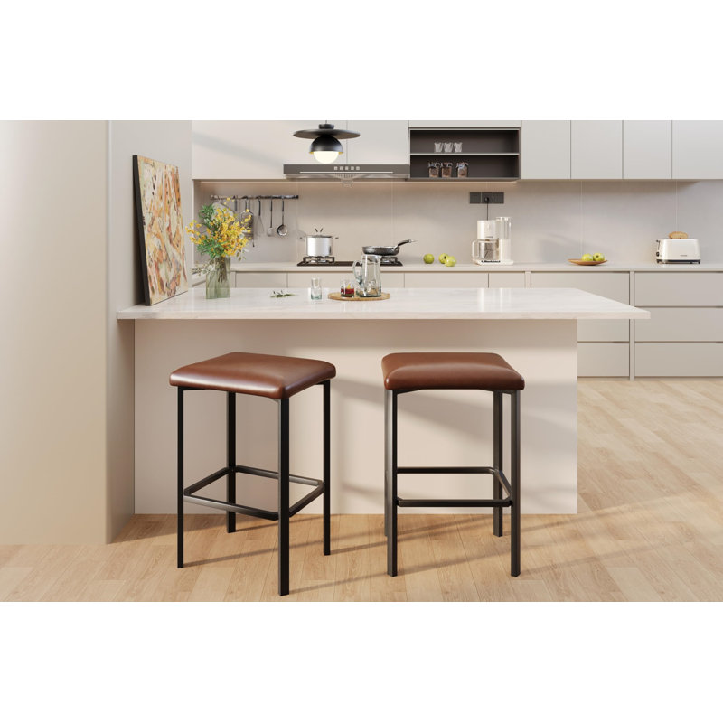Counter Stool, Brown, 2