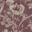 Laura Ashley Summerhill Pale Blackberry Removable Wallpaper