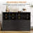 4 Drawer Dresser For Bedroom With 6 Storage Cubbies Adjustable Shelves-1049083246