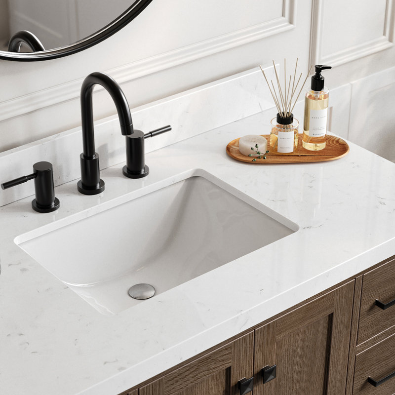 Cambridge 42'' W Single Bathroom Vanity Base, Brushed Nickel, Gray