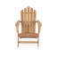  Grade A Teak Adirondack Chair Outdoor Patio Set of 2 (1 Chair + 1 Side Table)