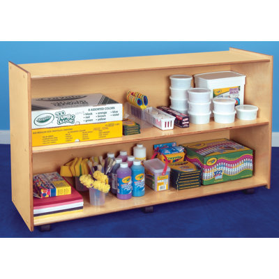 Compartment Shelving Unit with Casters