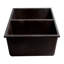 Évier de cuisine à double cuve en granite 34 po x l 18 po-36904154