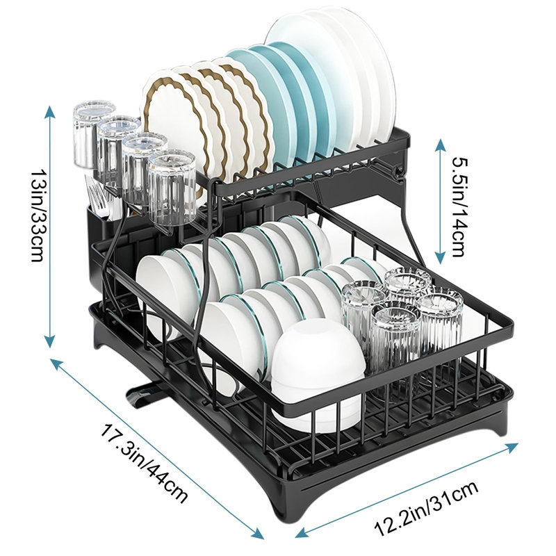 Dreyfuss In Sink Dish Rack