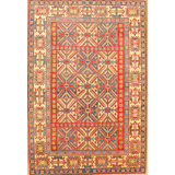 Kazak Wool Southwestern Area Rug