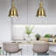  Lustre suspendu en forme de cloche Liberty | Luminaire élégant pour tout espace