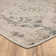 Ingleby Grey Distressed Ornamental Area Rug