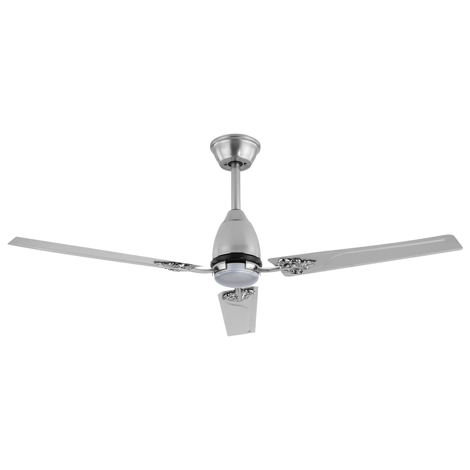 Newday 52 Inch Brushed Nickel Ceiling Fans With Lights And Remote - View #3