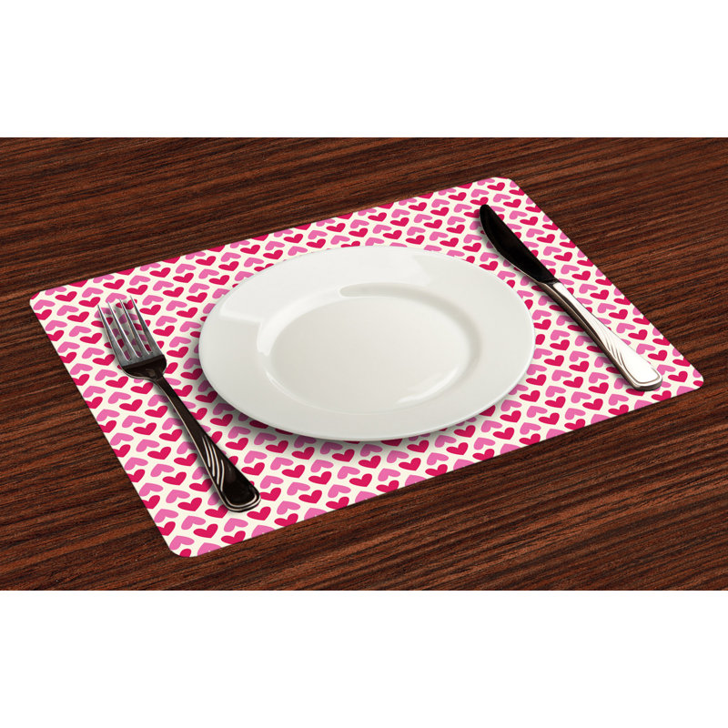 Polyester Abstract Rectangle Placemat
