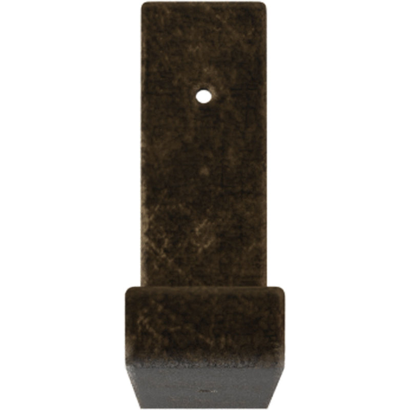 Support de tablette en acier, H 5 po x l 2 po x P 10 po, Or pâle antique