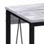 Bureau d'écriture avec base en métal