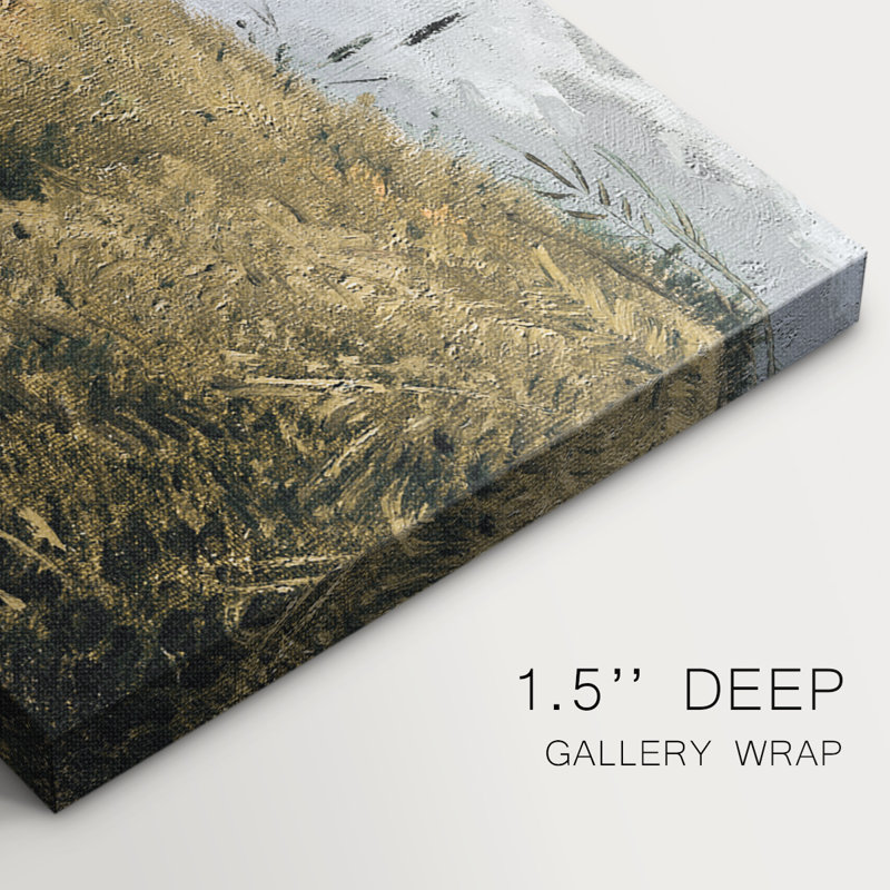 Série paysage - MCLXVII - Toile tendue avec châssis - Prêt à accrocher, H 16 po x l 40 po