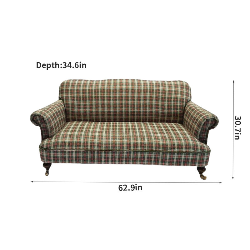 Torria 62.9'' Upholstered Sofa