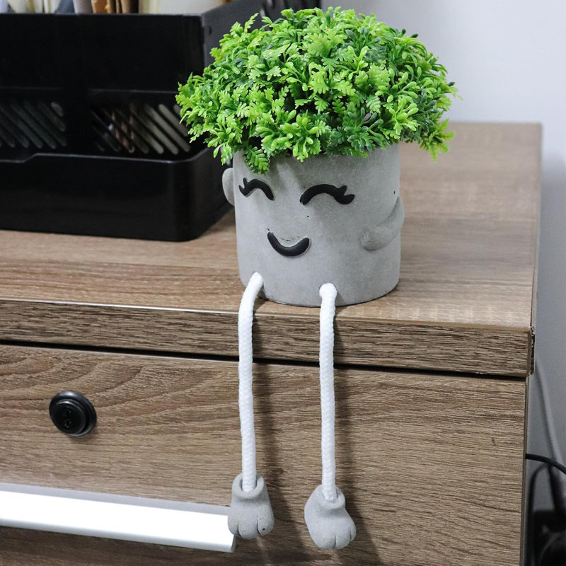 Set Of 2 Mini Artificial Succulents
