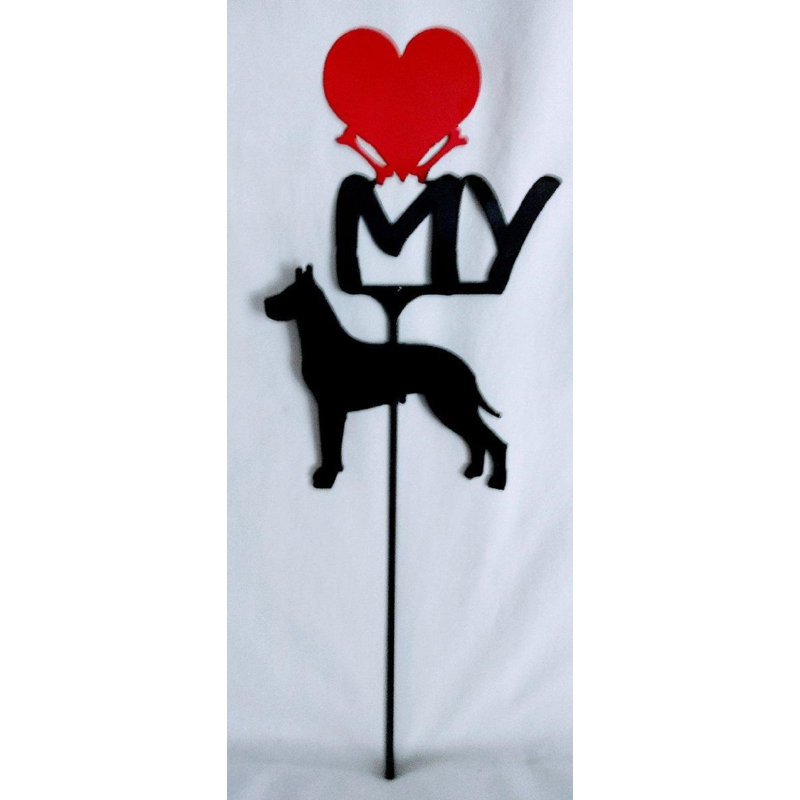 «Great Dane» Love My Heart Garden