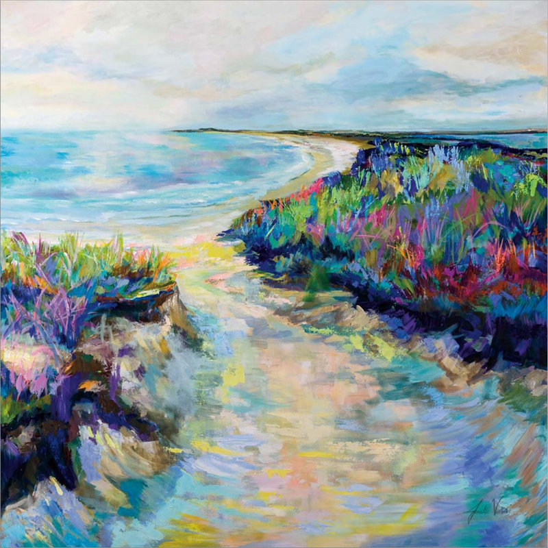 "Dimanche après-midi" par Jeanette Vertentes, art mural sur toile