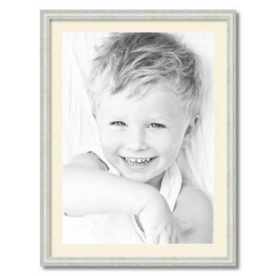 Wood Matte Picture Frame with Mat