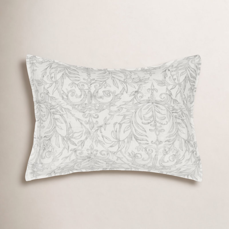Estelle Linen Blend Envelope Sham, Standard/Twin