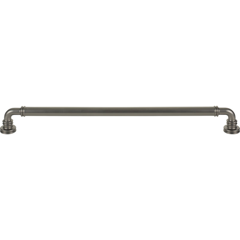 Cranford Bar Pull, Ash Gray, 12" Center to Center