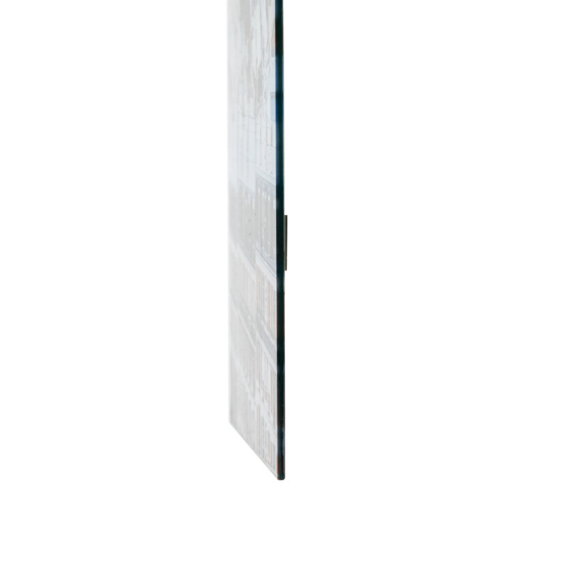 Impression sur verre trempé