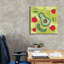 Toile épique Graffiti «Veggie Time 2» par Farida Zaman, 26 po x 26 po-117540859