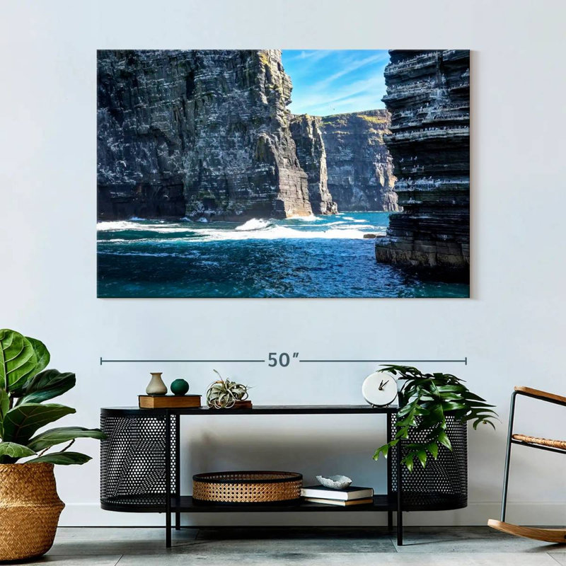Kavia Sea Cliffs, 34" H x 51" W