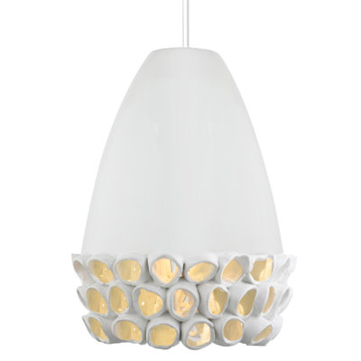 Luminaire suspendu 1 lumière Nove Ceramica