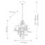 Ellerie 7 - Light Shaded Chandelier