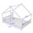 Metal House Bed-1334342250-1334342251