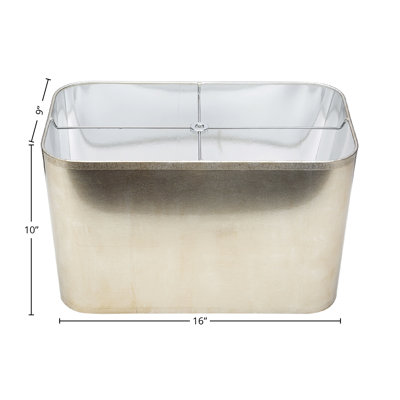 10'' H Paper Rectangle Lamp Shade