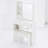 29.2" Vanity Table With Mirror And Storage For Small Space