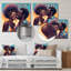 Beau couple noir amoureux IV-1874708855