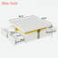 Table basse moderne carrée avec 4 tiroirs-646648618